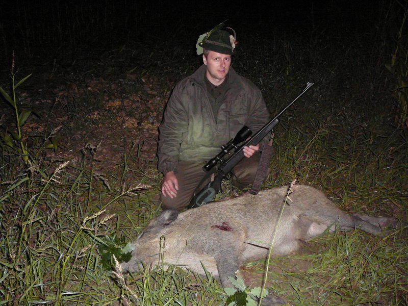 Včerejší čekaná při měsíčku